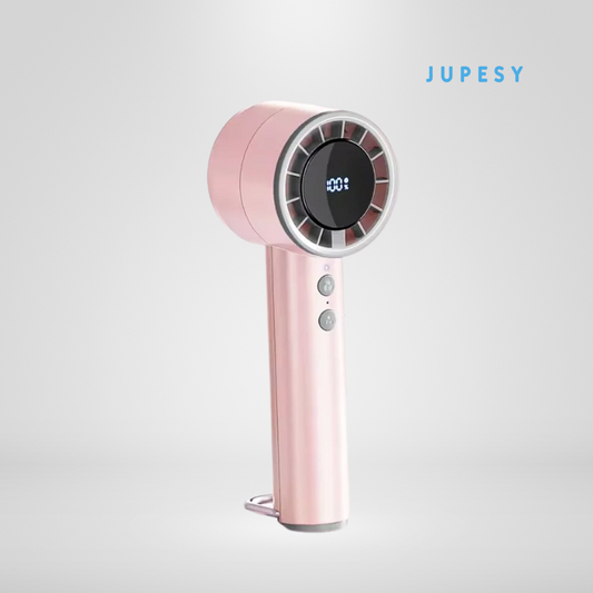Portable USB High-Speed Mini Fan with LED Display