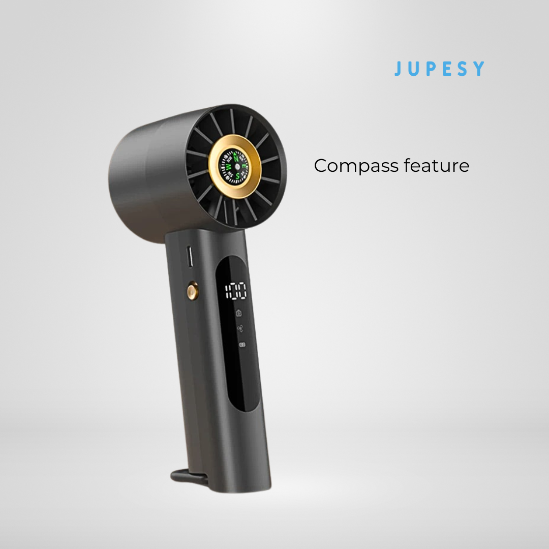 High-Speed Turbo Handheld Fan