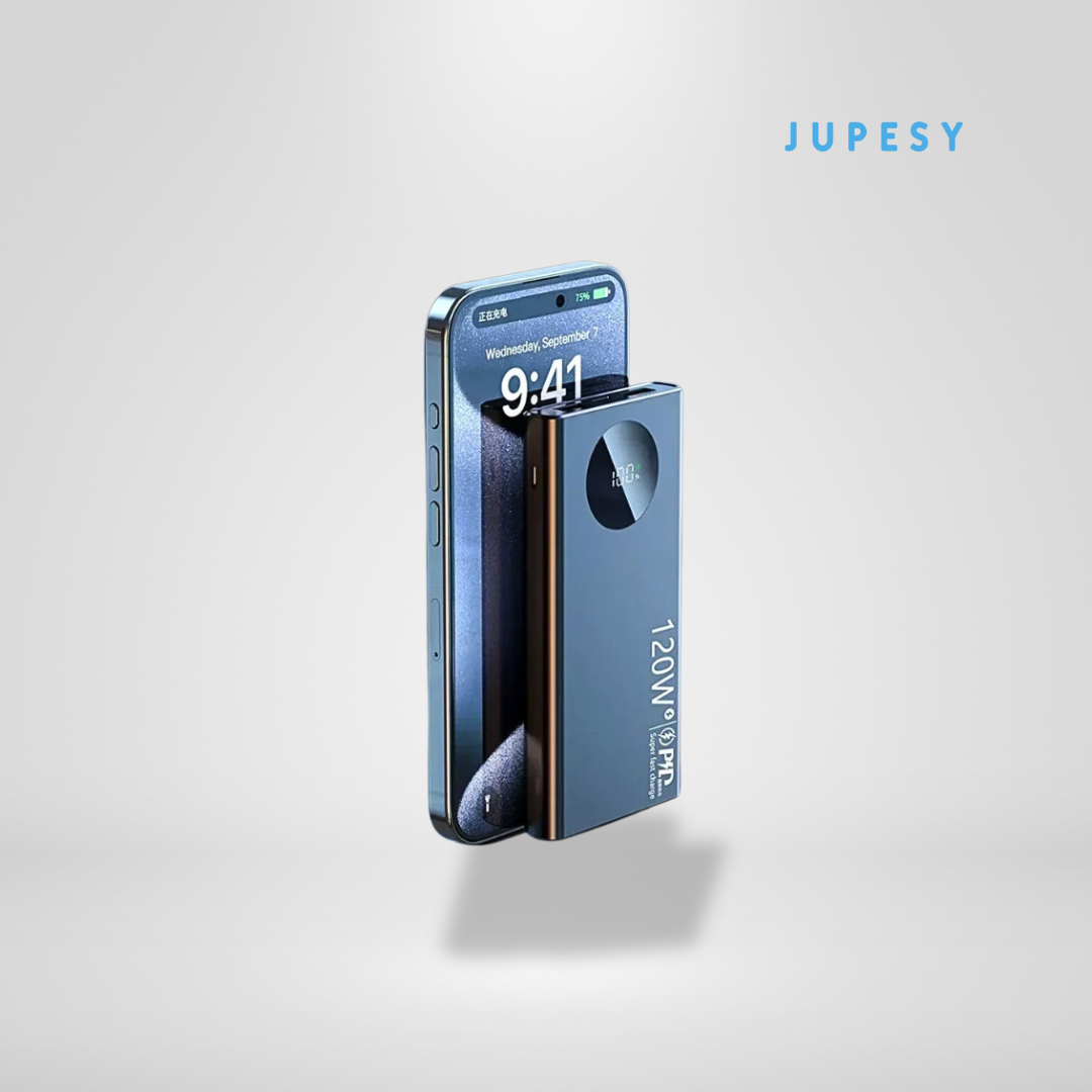 Jupesy 120W 50,000mAh Super Fast Charging Power Bank