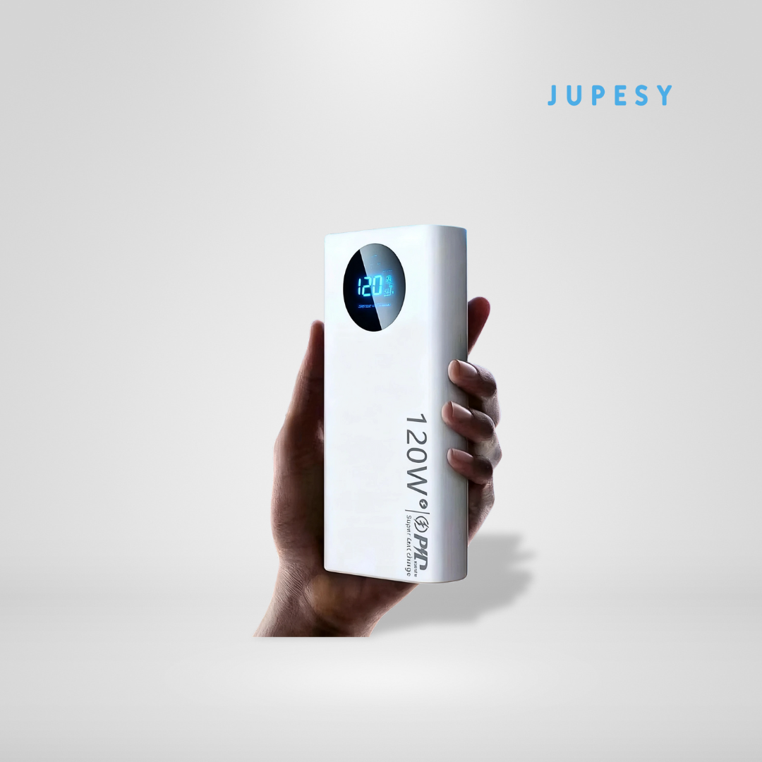 Jupesy 120W 50,000mAh Super Fast Charging Power Bank