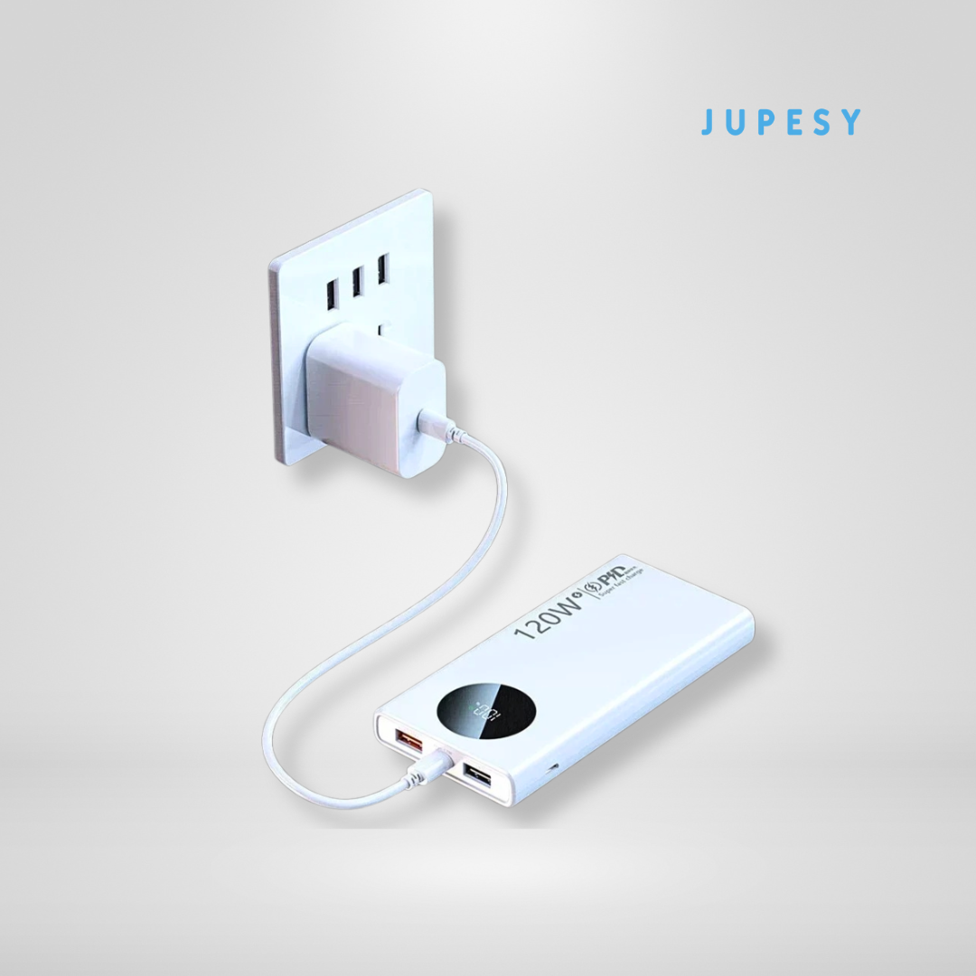 Jupesy 120W 50,000mAh Super Fast Charging Power Bank