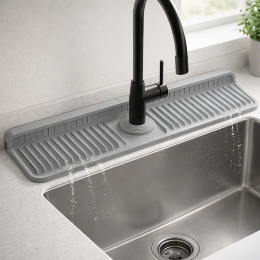 Premium Sink Splash Guard – Upgraded Design