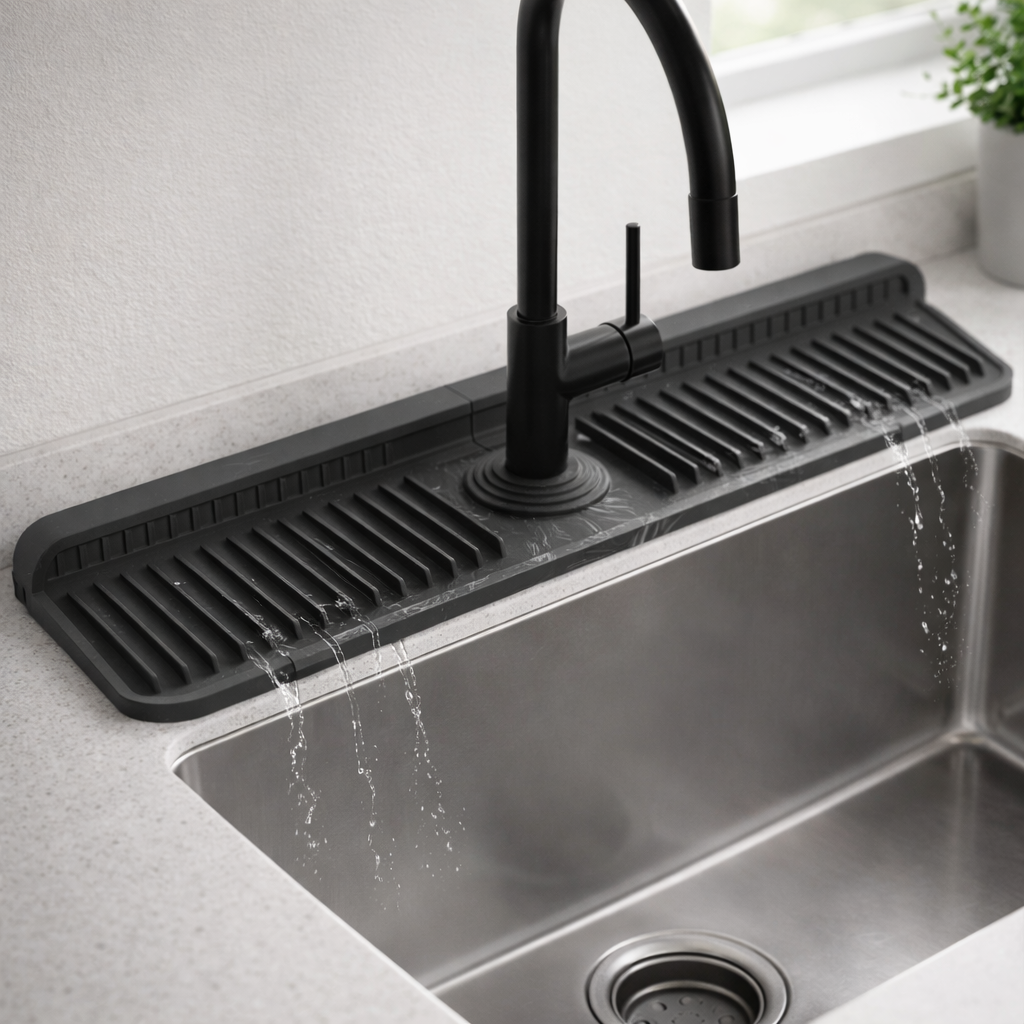 Premium Sink Splash Guard – Upgraded Design