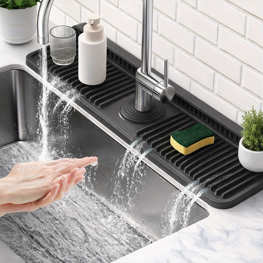 Premium Sink Splash Guard – Upgraded Design
