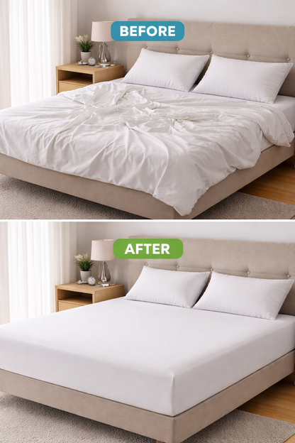 Bed Sheet Straps & Clips – Adjustable Sheet Holders