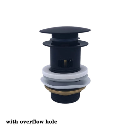 Modern Pop-Up Sink Drain Stopper – Anti-Clog Bathroom Upgrade (Universal Fit)