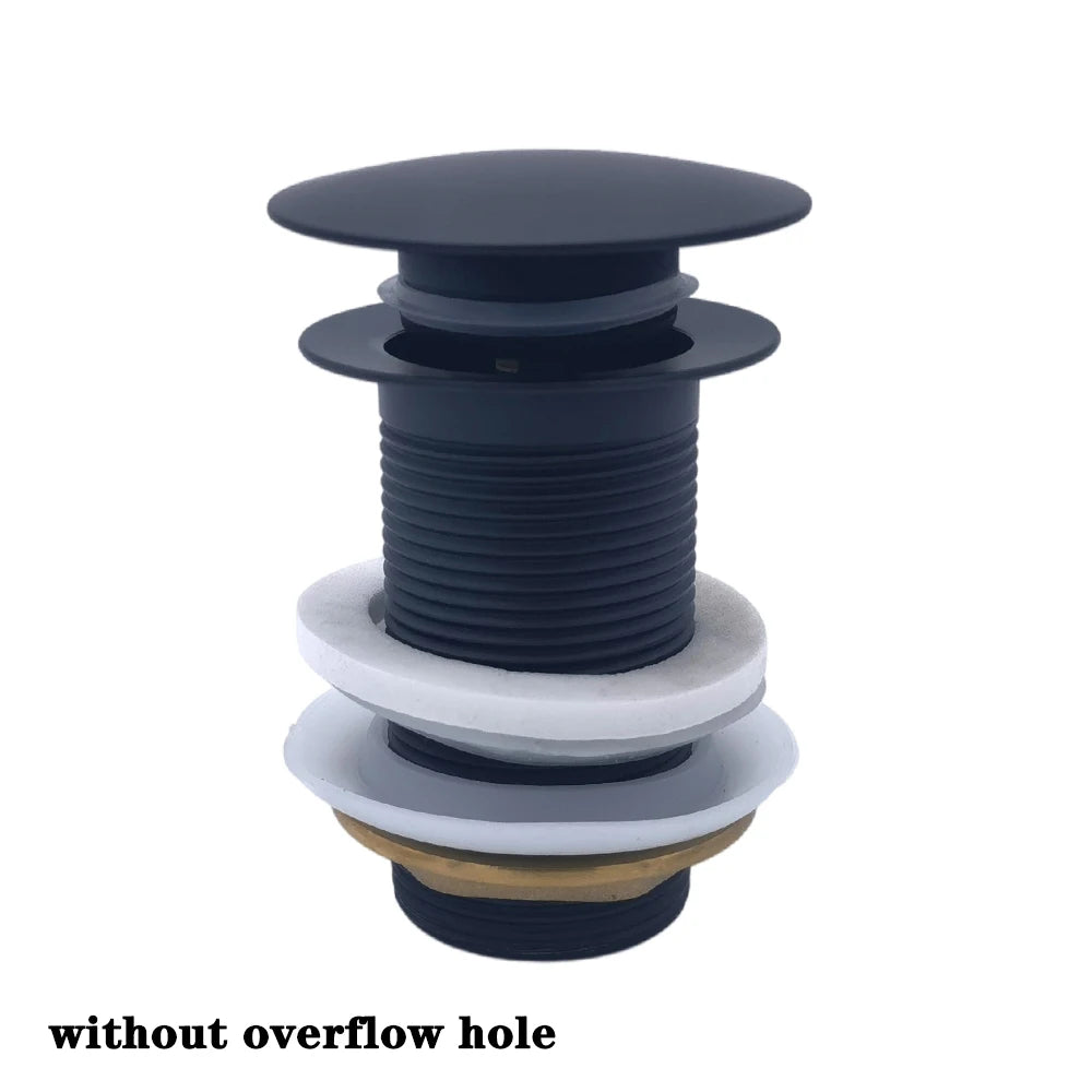 Modern Pop-Up Sink Drain Stopper – Anti-Clog Bathroom Upgrade (Universal Fit)