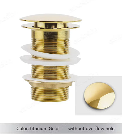 Modern Pop-Up Sink Drain Stopper – Anti-Clog Bathroom Upgrade (Universal Fit)