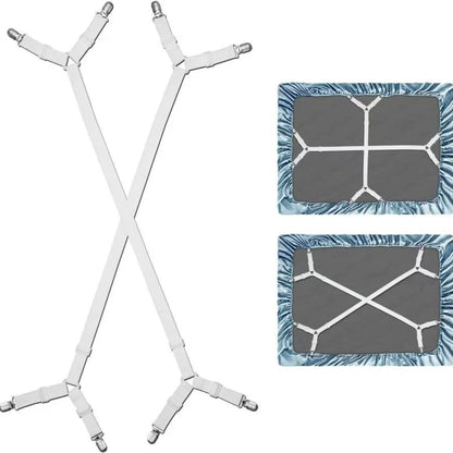 Bed Sheet Straps & Clips – Adjustable Sheet Holders