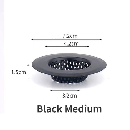 3-in-1 Kitchen Sink Strainer & Pop-Up Drain Stopper – Stainless Steel Anti-Clog Filter Basket