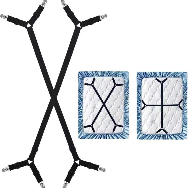 Bed Sheet Straps & Clips – Adjustable Sheet Holders
