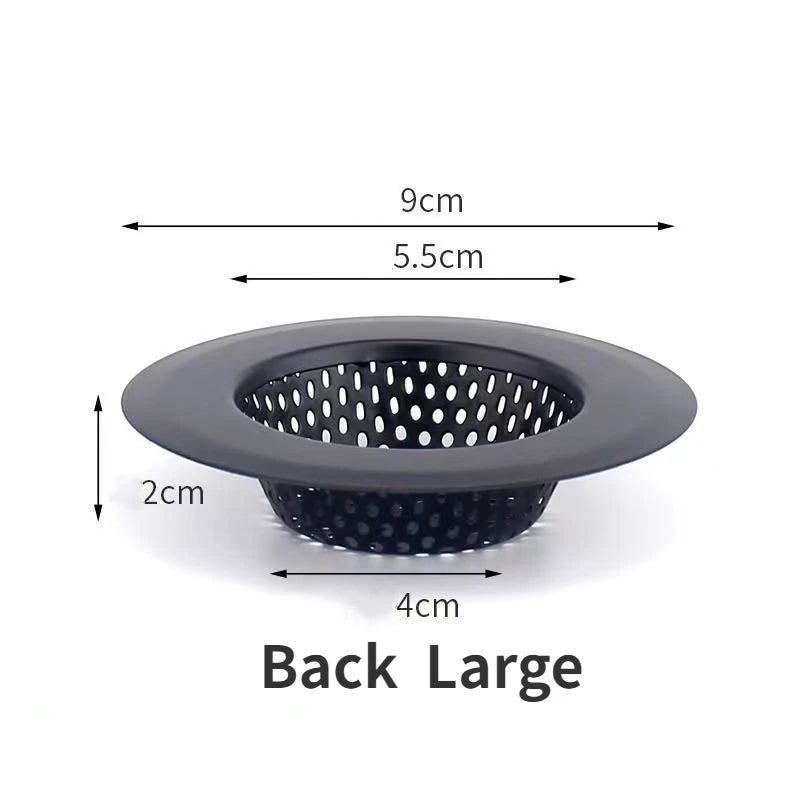 3-in-1 Kitchen Sink Strainer & Pop-Up Drain Stopper – Stainless Steel Anti-Clog Filter Basket