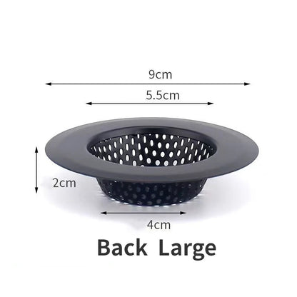 3-in-1 Kitchen Sink Strainer & Pop-Up Drain Stopper – Stainless Steel Anti-Clog Filter Basket