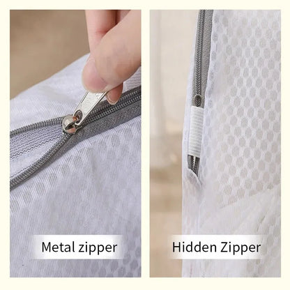 zippered mesh laundry bag for delicates