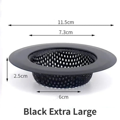 3-in-1 Kitchen Sink Strainer & Pop-Up Drain Stopper – Stainless Steel Anti-Clog Filter Basket