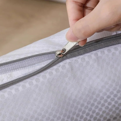 zippered mesh laundry bag for delicates