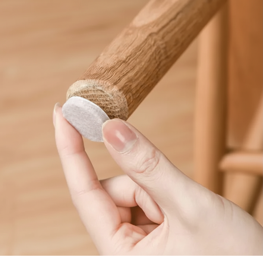 chair leg felt floor protectors preventing scratches
