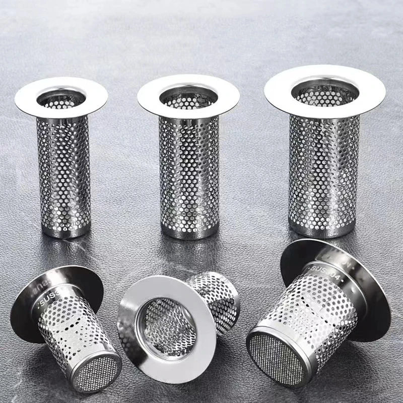 bathroom drain hair filter reusable
