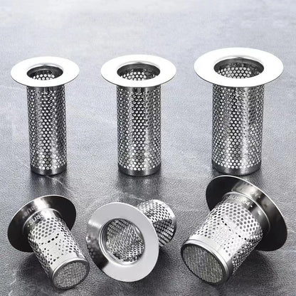 bathroom drain hair filter reusable