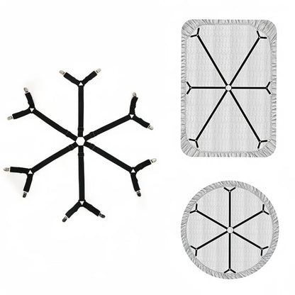 Bed Sheet Straps & Clips – Adjustable Sheet Holders