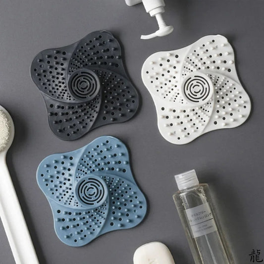 Sink Drain Hair Catcher – Silicone Drain Strainer for Kitchen & Bathroom