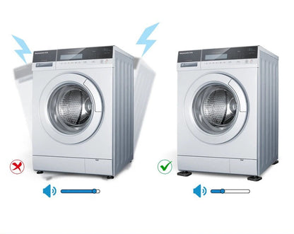 washing machine shaking without anti vibration pads