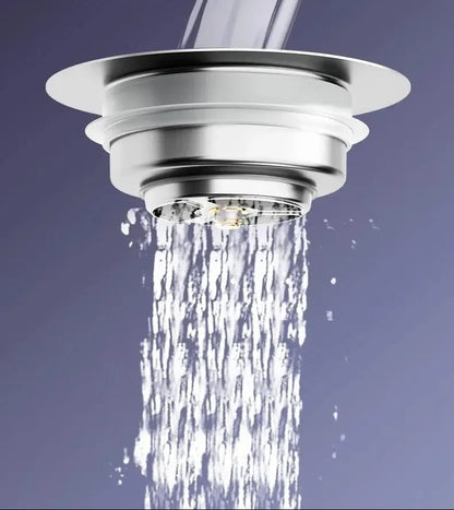 3-in-1 Kitchen Sink Strainer & Pop-Up Drain Stopper – Stainless Steel Anti-Clog Filter Basket
